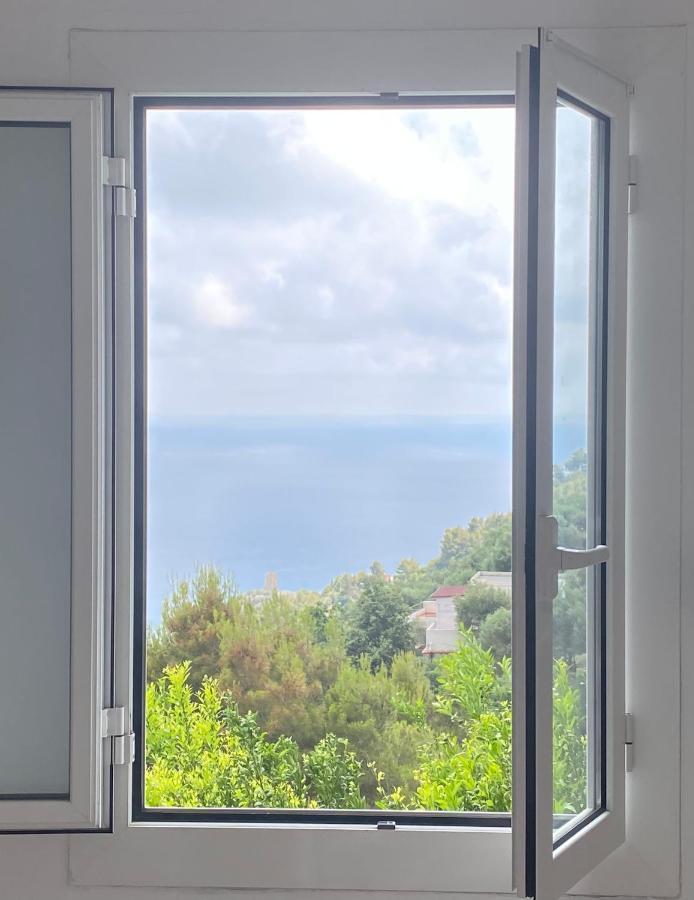 “Da Senso” Relax Nel Verde Vista Mare Finale Ligure Bagian luar foto